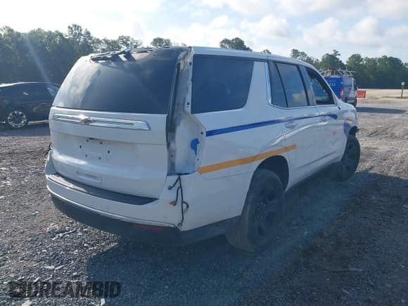 ✅ 2023 Chevrolet Tahoe Commercial • VIN: 1GNSCLEDXPR300770 • Lot: 42769438. Listed on IAAI with 20,457 mi. Free auction sales archive from the USA and detailed vehicle history report at DreamBid. Image 4.