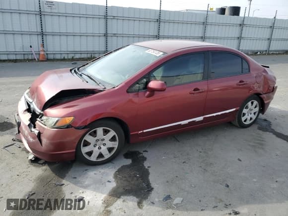 ✅ 2007 Honda Civic LX • VIN: 1HGFA16587L123359 • Лот: 82754135. Опубликован ранее на Copart с пробегом 173 847 миль. Бесплатный доступ к архиву аукционных продаж из США и подробный отчёт об истории автомобиля на DreamBid. Изображение 1.