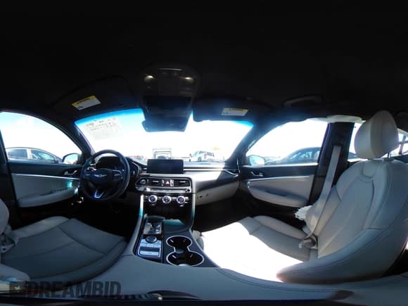 ✅ 2023 Genesis G70 2.0T • VIN: KMTG34TA3PU132398 • Lot: 42497066. Listed on IAAI with 34,759 mi. Free auction sales archive from the USA and detailed vehicle history report at DreamBid. Image 18.