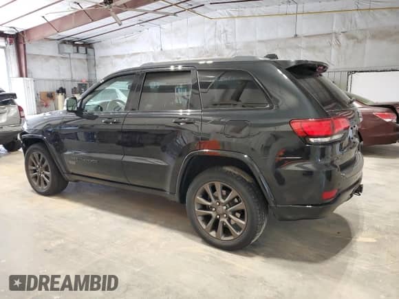 2016 Jeep Grand Cherokee Limited 75th Anniversary с VIN 1C4RJFBG8GC365584, выставлен на аукционе Copart как лот 82652475 с пробегом 166 902 миль миль и Чистый • Clean title. История ставок и продаж доступна на DreamBid. Изображение 2.