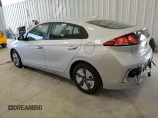 2018 Hyundai Ioniq Blue z VIN KMHC65LC2JU088750, wystawiony jako Copart lot #57034334 z przebiegiem 122 031 mil mil oraz Szkoda całkowita • Salvage title. Historia ofert i sprzedaży dostępna na DreamBid. Obrazek 2.