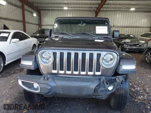✅ 2020 Jeep Wrangler Unlimited Sahara Altitude • VIN: 1C4HJXEG6LW120854 • Lot: 43618359. Listed on IAAI with 137,557 mi. Free auction sales archive from the USA and detailed vehicle history report at DreamBid. Image 12.