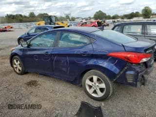 ✅ 2012 Hyundai Elantra Limited • VIN: 5NPDH4AE2CH098273 • Lot: 82327235. Listed on Copart with 156,107 mi. Free auction sales archive from the USA and detailed vehicle history report at DreamBid. Image 2.