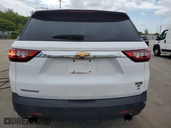 2018 Chevrolet Traverse LT Cloth z VIN 1GNERGKW6JJ116943, wystawiony jako Copart lot #66606595 z przebiegiem 147 715 mil mil oraz Szkoda całkowita • Salvage title. Historia ofert i sprzedaży dostępna na DreamBid. Obrazek 6.