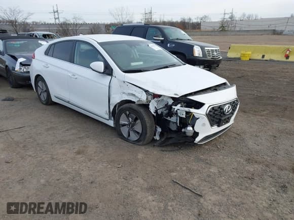 ✅ 2020 Hyundai Ioniq SE • VIN: KMHC75LC7LU242403 • Lot: 43862375. Listed on IAAI with 34,683 mi. Free auction sales archive from the USA and detailed vehicle history report at DreamBid. Image 1.