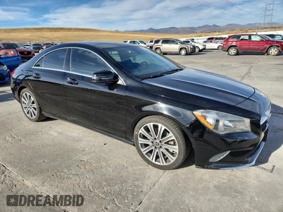 ✅ 2018 Mercedes-Benz CLA 250 • VIN: WDDSJ4GB5JN588914 • Lot: 91017485. Listed on Copart with 85,429 mi. Free auction sales archive from the USA and detailed vehicle history report at DreamBid. Image 4.