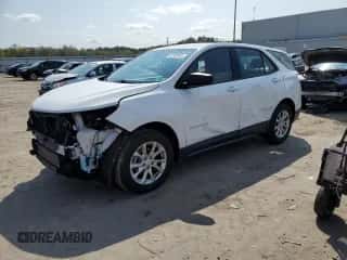 2019 Chevrolet Equinox LS z VIN 2GNAXHEVXK6267845, wystawiony jako Copart lot #82104045 z przebiegiem 70 207 mil mil oraz Szkoda całkowita • Salvage title. Historia ofert i sprzedaży dostępna na DreamBid. Obrazek 1.