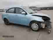 2010 Hyundai Accent GLS с VIN KMHCN4AC7AU411657, выставлен на аукционе Copart как лот 72576574 с пробегом 151 568 миль миль и Списание • Salvage title. История ставок и продаж доступна на DreamBid. Изображение 4.