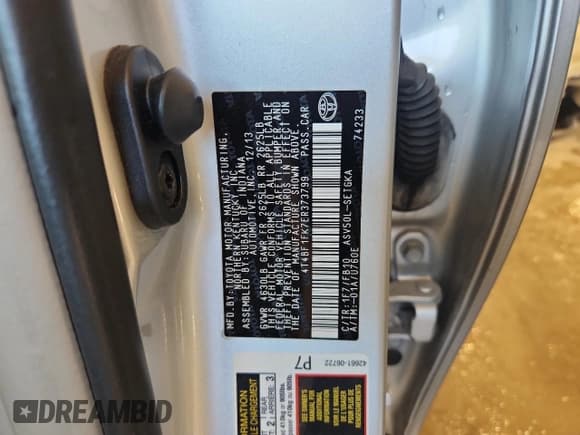 ✅ 2014 Toyota Camry XLE • VIN: 4T4BF1FK7ER373799 • Lot: 92606325. Wystawiony na Copart z przebiegiem 113 388 mil. Bezpłatny archiwum sprzedaży aukcyjnych z USA i szczegółowy raport historii pojazdu na DreamBid. Zdjęcie 13.