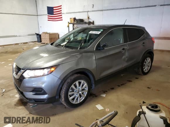 ✅ 2021 Nissan Rogue S • VIN: JN1BJ1AW8MW452993 • Lot: 90374265. Listed on Copart with 106,205 mi. Free auction sales archive from the USA and detailed vehicle history report at DreamBid. Image 1.