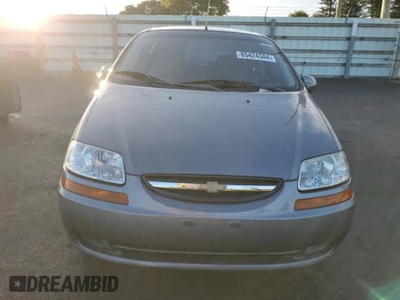 2006 Chevrolet Aveo LS z VIN KL1TD66656B663908, wystawiony jako Copart lot #85424344 z przebiegiem 152 413 mil mil oraz Szkoda całkowita • Salvage title. Historia ofert i sprzedaży dostępna na DreamBid. Obrazek 5.