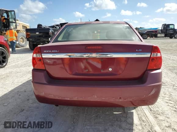 2007 Chevrolet Malibu 1LS with VIN 1G1ZS58F07F192513, listed as a Copart auction lot 77313074 with Not provided miles and Salvage title. Bid and sale history available at DreamBid. Image 6.