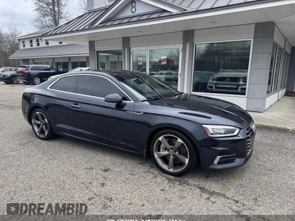 ✅ 2018 Audi A5 Premium Plus • VIN: WAUPNAF50JA002963 • Лот: 42033812. Опубликован ранее на IAAI с пробегом 173 092 миль. Бесплатный доступ к архиву аукционных продаж из США и подробный отчёт об истории автомобиля на DreamBid. Изображение 1.