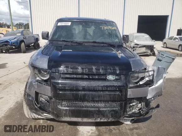 ✅ 2023 Land Rover Defender X • VIN: SALEXEEU6P2136280 • Lot: 77014604. Listed on Copart with 27,736 mi. Free auction sales archive from the USA and detailed vehicle history report at DreamBid. Image 5.