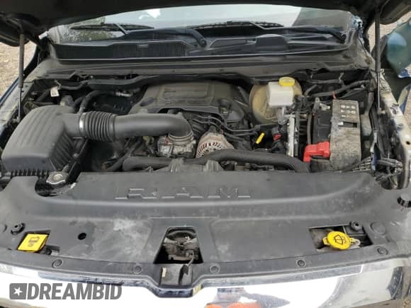 2019 Ram 1500 Big Horn z VIN 1C6SRFFT2KN594056, wystawiony jako Copart lot #86181995 z przebiegiem 81 298 mil mil oraz Szkoda całkowita • Salvage title. Historia ofert i sprzedaży dostępna na DreamBid. Obrazek 11.