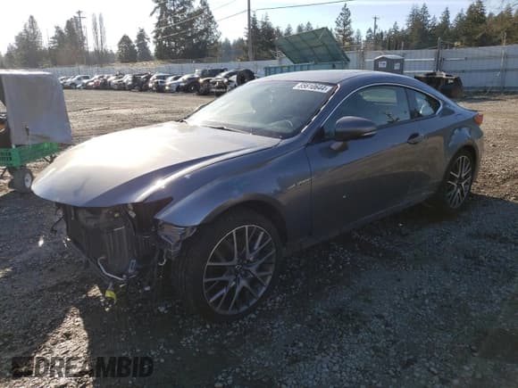 ✅ 2017 Lexus RC 350 • VIN: JTHSE5BCXH5007419 • Lot: 85610644. Listed on Copart with 95,810 mi. Free auction sales archive from the USA and detailed vehicle history report at DreamBid. Image 1.