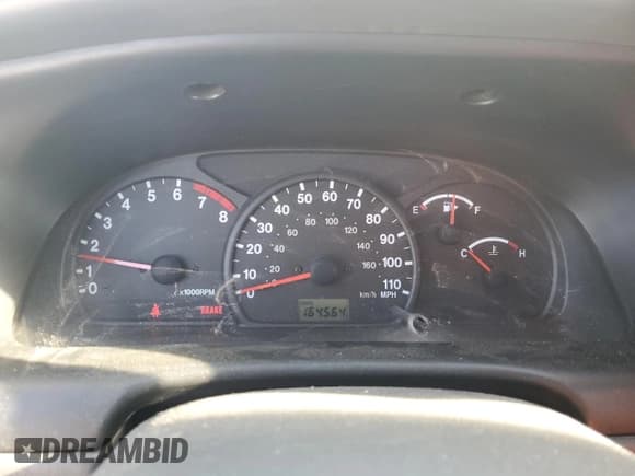 ✅ 2003 Suzuki Vitara • VIN: 2S3TE52V136105762 • Lot: 54796825. Listed on Copart with 164,564 mi. Free auction sales archive from the USA and detailed vehicle history report at DreamBid. Image 9.