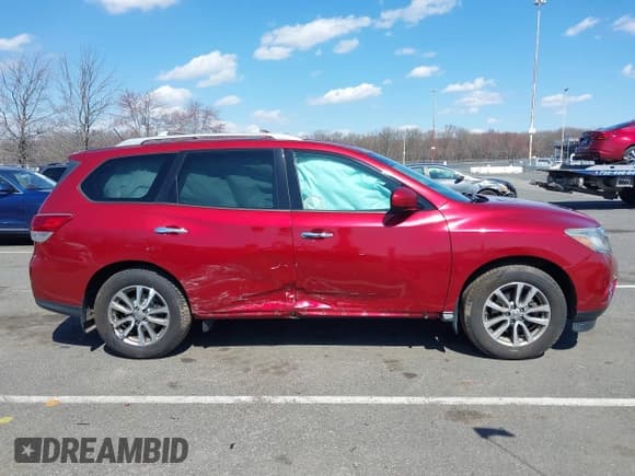 ✅ 2016 Nissan Pathfinder S • VIN: 5N1AR2MM5GC625128 • Лот: 41883933. Опубликован ранее на IAAI с пробегом 70 621 миль. Бесплатный доступ к архиву аукционных продаж из США и подробный отчёт об истории автомобиля на DreamBid. Изображение 13.