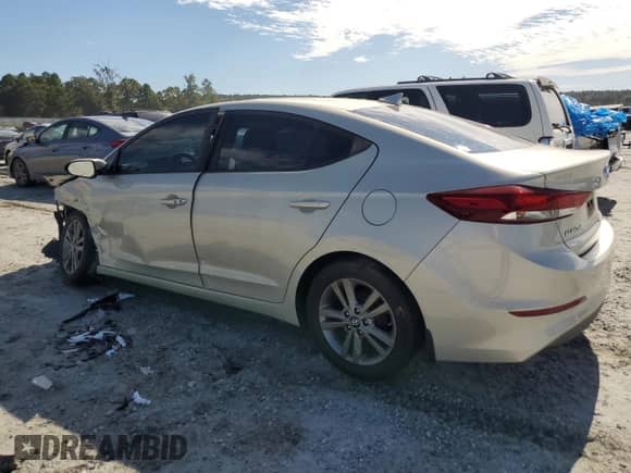 2017 Hyundai Elantra Value Edition with VIN 5NPD84LF4HH171687, listed as a Copart auction lot 83950815 with 60,314 mi miles and Salvage title. Bid and sale history available at DreamBid. Image 2.