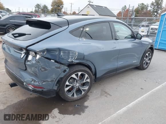 ✅ 2023 Ford Mustang Mach-E Premium • VIN: 3FMTK3RM2PMA46138 • Lot: 43657290. Listed on IAAI with 23,959 mi. Free auction sales archive from the USA and detailed vehicle history report at DreamBid. Image 4.