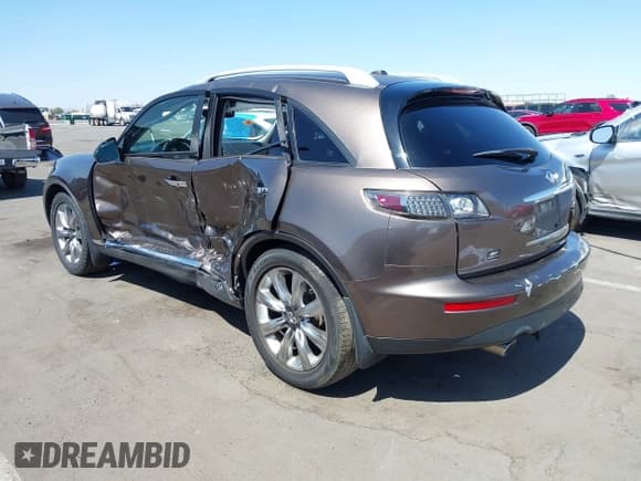 ✅ 2008 Infiniti FX • VIN: JNRAS08U18X104201 • Lot: 42603588. Wystawiony na IAAI z przebiegiem 197 977 mil. Bezpłatny archiwum sprzedaży aukcyjnych z USA i szczegółowy raport historii pojazdu na DreamBid. Zdjęcie 3.