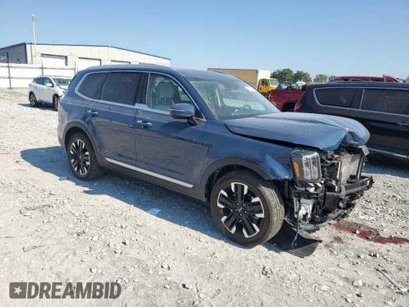 ✅ 2025 Kia Telluride SX-Prestige X-Line • VIN: 5XYP5DGC7SG585759 • Лот: 80912835. Опубликован ранее на Copart с пробегом 6 665 миль. Бесплатный доступ к архиву аукционных продаж из США и подробный отчёт об истории автомобиля на DreamBid. Изображение 4.