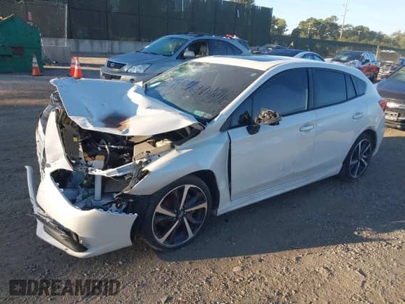 2023 Subaru Impreza Special Sports с VIN 4S3GTAM64P3718203, выставлен на аукционе IAAI как лот 43361971 с пробегом 33 732 миль миль и . История ставок и продаж доступна на DreamBid. Изображение 17.