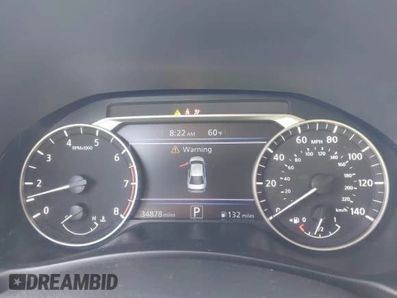 ✅ 2022 Nissan Altima SV • VIN: 1N4BL4DV2NN367074 • Lot: 41936083. Wystawiony na IAAI z przebiegiem 34 878 mil. Bezpłatny archiwum sprzedaży aukcyjnych z USA i szczegółowy raport historii pojazdu na DreamBid. Zdjęcie 7.