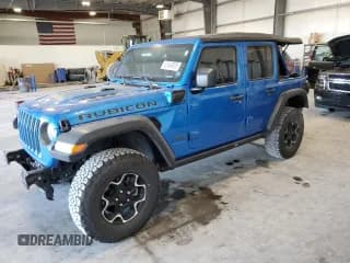✅ 2022 Jeep Wrangler Unlimited Rubicon • VIN: 1C4JJXR63NW150609 • Лот: 42949695. Опубликован ранее на Copart с пробегом 30 544 миль. Бесплатный доступ к архиву аукционных продаж из США и подробный отчёт об истории автомобиля на DreamBid. Изображение 1.