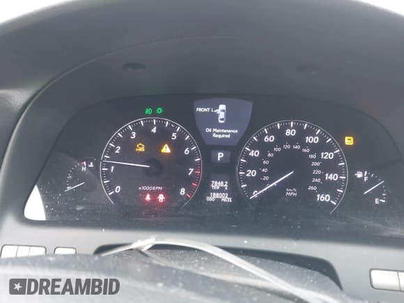 ✅ 2010 Lexus LS 460 • VIN: JTHCL5EF5A5005096 • Лот: 42426408. Опубликован ранее на IAAI с пробегом 188 002 миль. Бесплатный доступ к архиву аукционных продаж из США и подробный отчёт об истории автомобиля на DreamBid. Изображение 7.