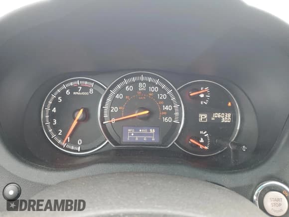 ✅ 2013 Nissan Maxima S • VIN: 1N4AA5AP8DC812070 • Lot: 61283325. Listed on Copart with 106,038 mi. Free auction sales archive from the USA and detailed vehicle history report at DreamBid. Image 9.