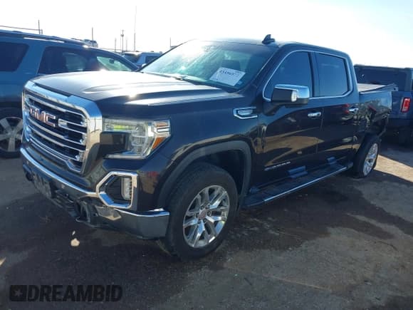 ✅ 2019 GMC Sierra 1500 SLT • VIN: 1GTU9DED8KZ175458 • Lot: 43456572. Listed on IAAI with 151,391 mi. Free auction sales archive from the USA and detailed vehicle history report at DreamBid. Image 2.
