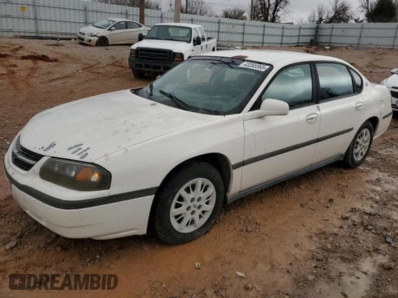 ✅ 2002 Chevrolet Impala • VIN: 2G1WF52E029336182 • Лот: 43265565. Опубликован ранее на Copart с пробегом 101 864 миль. Бесплатный доступ к архиву аукционных продаж из США и подробный отчёт об истории автомобиля на DreamBid. Изображение 1.