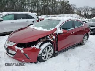 ✅ 2018 Chevrolet Volt Premier • VIN: 1G1RD6S56JU113042 • Lot: 40127604. Wystawiony na Copart z przebiegiem 50 662 mil. Bezpłatny archiwum sprzedaży aukcyjnych z USA i szczegółowy raport historii pojazdu na DreamBid. Zdjęcie 1.