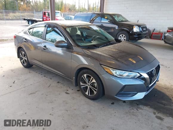 ✅ 2020 Nissan Sentra SV • VIN: 3N1AB8CV0LY287793 • Lot: 43546668. Listed on IAAI with 30,134 mi. Free auction sales archive from the USA and detailed vehicle history report at DreamBid. Image 1.