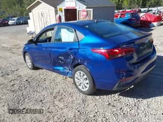 2021 Hyundai Accent SE with VIN 3KPC24A68ME144202, listed as a IAAI auction lot 43339741 with 65,163 mi miles and . Bid and sale history available at DreamBid. Image 3.