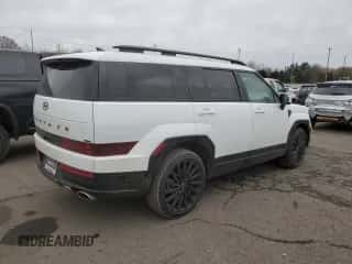 2025 Hyundai Santa Fe Calligraphy с VIN 5NMP5DGL9SH083762, выставлен на аукционе Copart как лот 85725454 с пробегом 1 977 миль миль и Списание • Salvage title. История ставок и продаж доступна на DreamBid. Изображение 3.
