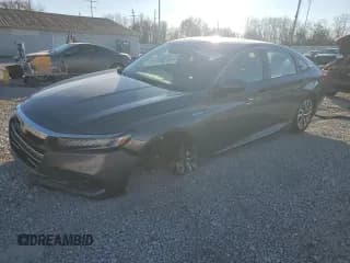 ✅ 2021 Honda Accord EX • VIN: 1HGCV3F43MA002563 • Лот: 92894665. Опубликован ранее на Copart с пробегом 82 024 миль. Бесплатный доступ к архиву аукционных продаж из США и подробный отчёт об истории автомобиля на DreamBid. Изображение 1.