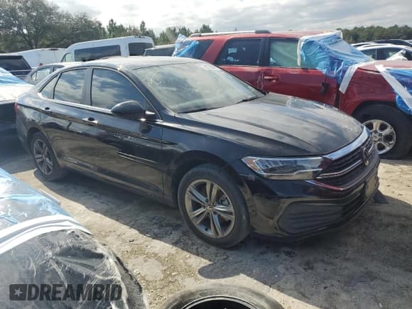 ✅ 2023 Volkswagen Jetta SE • VIN: 3VWEM7BU9PM030931 • Lot: 89466725. Listed on Copart with 39,422 mi. Free auction sales archive from the USA and detailed vehicle history report at DreamBid. Image 4.