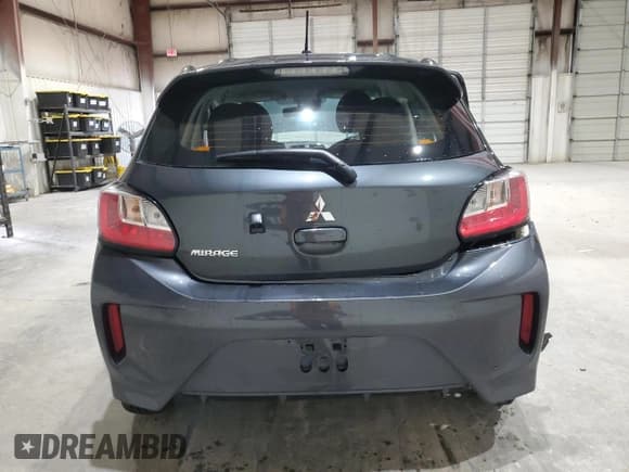 ✅ 2024 Mitsubishi Mirage ES • VIN: ML32AUHJ0RH033608 • Lot: 93326545. Listed on Copart with 21,036 mi. Free auction sales archive from the USA and detailed vehicle history report at DreamBid. Image 6.
