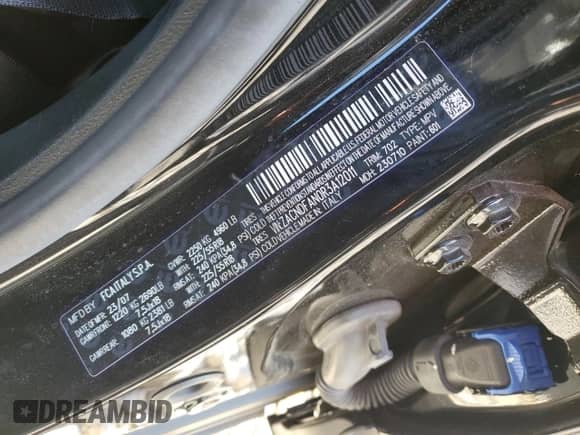 2024 Dodge Hornet GT z VIN ZACNDFAN0R3A12011, wystawiony jako Copart lot #52226825 z przebiegiem 4 358 mil mil oraz Szkoda całkowita • Salvage title. Historia ofert i sprzedaży dostępna na DreamBid. Obrazek 15.