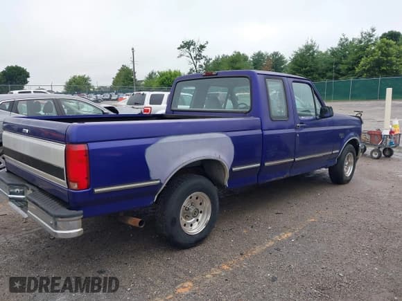 ✅ 1995 Ford F-150 • VIN: 1FTEX15N1SKA03783 • Lot: 42615160. Listed on IAAI with 229,092 mi. Free auction sales archive from the USA and detailed vehicle history report at DreamBid. Image 4.