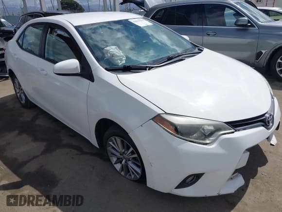 ✅ 2014 Toyota Corolla L • VIN: 5YFBURHE0EP032915 • Lot: 42019198. Wystawiony na IAAI z przebiegiem 125 482 mil. Bezpłatny archiwum sprzedaży aukcyjnych z USA i szczegółowy raport historii pojazdu na DreamBid. Zdjęcie 1.