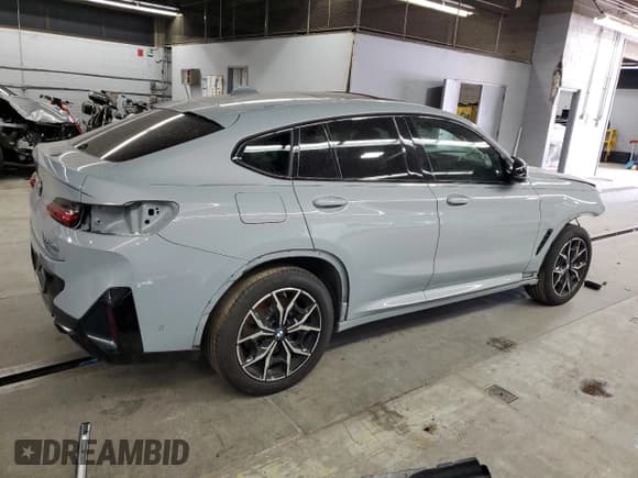 ✅ 2023 BMW X4 M40i • VIN: 5UX43DT04P9R28281 • Lot: 69969365. Listed on Copart with Not provided. Free auction sales archive from the USA and detailed vehicle history report at DreamBid. Image 3.