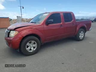 2012 Nissan Frontier SV with VIN 1N6AD0ER0CC424858, listed as a Copart auction lot 60673775 with 126,335 mi miles and Salvage title. Bid and sale history available at DreamBid. Image 1.