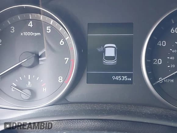 ✅ 2019 Hyundai Elantra • VIN: KMHH35LE9KU097611 • Lot: 43043681. Listed on IAAI with 94,535 mi. Free auction sales archive from the USA and detailed vehicle history report at DreamBid. Image 15.