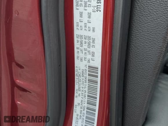 ✅ 2018 Dodge Durango GT • VIN: 1C4RDJDG5JC416425 • Lot: 68767135. Wystawiony na Copart z przebiegiem 98 527 mil. Bezpłatny archiwum sprzedaży aukcyjnych z USA i szczegółowy raport historii pojazdu na DreamBid. Zdjęcie 13.