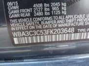 ✅ 2015 BMW 3 Series 320i xDrive • VIN: WBA3C3C53FK203648 • Lot: 43721870. Listed on IAAI with 94,634 mi. Free auction sales archive from the USA and detailed vehicle history report at DreamBid. Image 9.