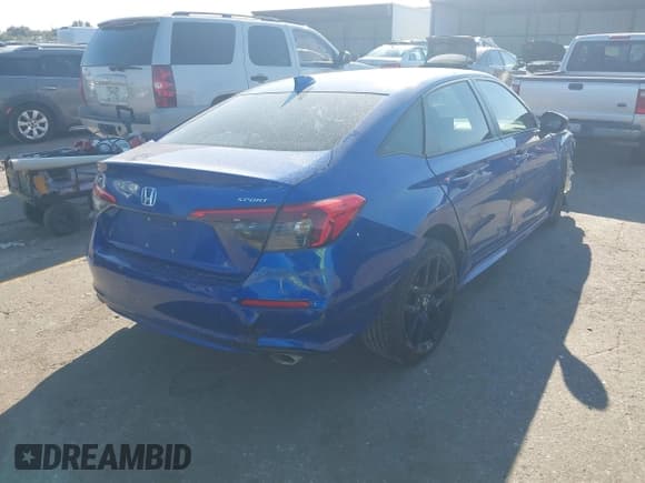 ✅ 2022 Honda Civic Sport • VIN: 2HGFE2F50NH601617 • Lot: 43427765. Wystawiony na IAAI z przebiegiem 74 242 mil. Bezpłatny archiwum sprzedaży aukcyjnych z USA i szczegółowy raport historii pojazdu na DreamBid. Zdjęcie 4.