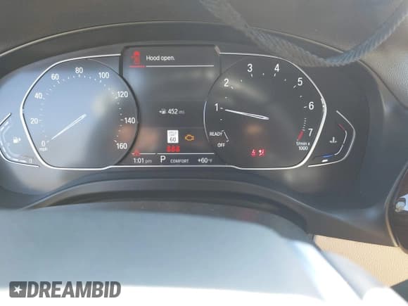 ✅ 2022 BMW X3 sDrive30i • VIN: 5UX43DP07N9J95201 • Lot: 43801211. Listed on IAAI with 51,932 mi. Free auction sales archive from the USA and detailed vehicle history report at DreamBid. Image 7.